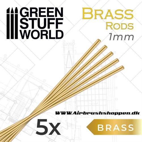 Messing stav - Pinning Brass Rods 1mm GSW